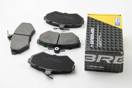 Тормозные колодки пер. VW Polo 95-02/Golf 91-06 (TRW) BREMSI BP2730