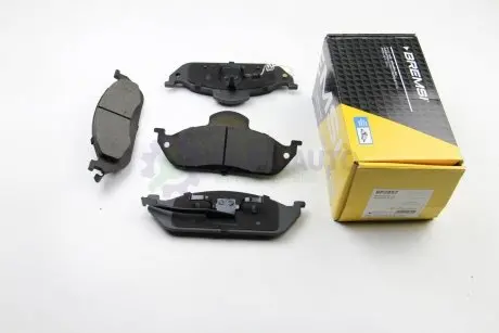 Тормозные колодки пер. MB M-Class (W163) 98-05 BREMSI BP2897