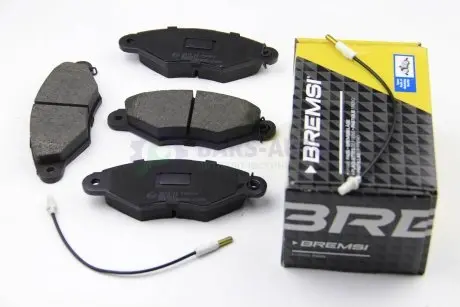 Гальмівні колодки пер. Kangoo 97-08 (Bosch) (з датчиком) BREMSI BP3019