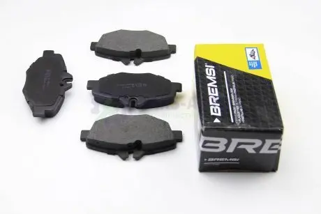 Тормозные колодки пер. MB E-класс (W211) 03-09 BREMSI BP3020