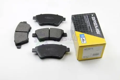 Тормозные колодки пер. Канго (4x4) 01- BREMSI BP3072