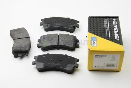 Тормозные колодки пер. Mazda 6 02- BREMSI BP3089