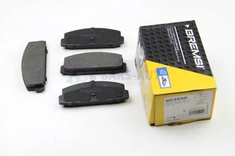 Тормозные колодки зад. Mazda 6 02-13 (akebono) BREMSI BP3090