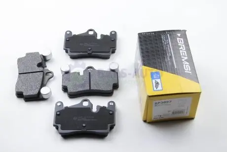Тормозные колодки зад. Audi Q7/Touareg/Cayenne (Brembo) (112,2x73,2x16,2) BREMSI BP3097