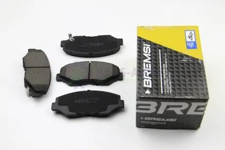 Тормозные колодки пер. Honda Accord 03-08/CR-V 01-06 (akebono) BREMSI BP3117