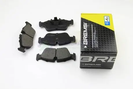 Тормозные колодки пер. BMW 3(E90)/1(E81) 04-13(ATE) (149,5x57,5x17,8) BREMSI BP3193