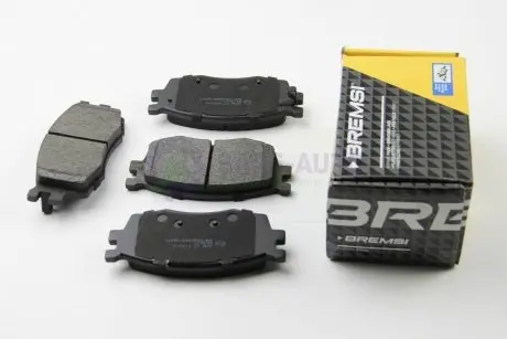 Тормозные колодки пер. Hyundai Accent/Kia Rio 05- (mando) BREMSI BP3240