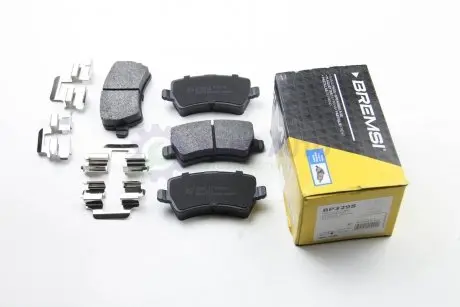 Гальмівні колодки зад. Ford Galaxy/S-Max 06-15 (TRW) BREMSI BP3298