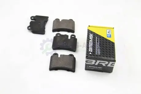 Тормозные колодки зад. VW Touareg 02-10 (брембо) BREMSI BP3302