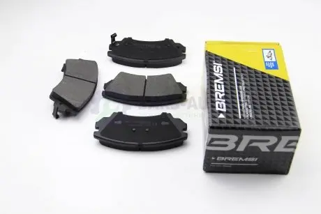 Гальмівні колодки пер. Opel Astra J 09-/Insignia 08- (Mando) BREMSI BP3377