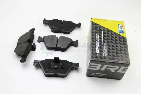 Тормозные колодки пер. BMW 5 (F10) 10-(ATE) (154,8x63,6x19,3) BREMSI BP3447