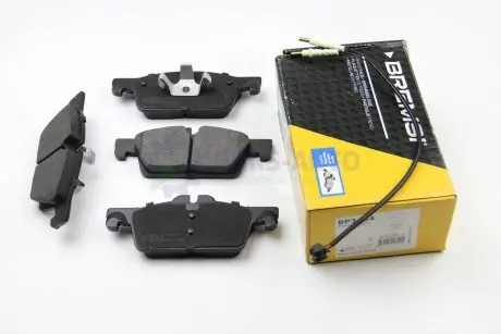 Тормозные колодки пер. Peugeot 508 10-(ATE) BREMSI BP3464