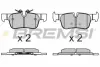 Гальмівні колодки зад. BMW 1/2/i3/X1/X2 BREMSI BP3633 (фото 1)