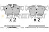 Гальмівні колодки зад. MB C-CLASS W205 13- (ATE-TEVES) BREMSI BP3642 (фото 1)