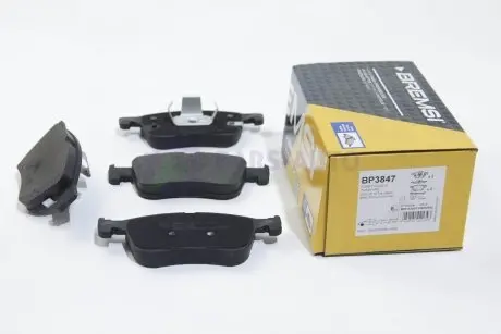 Тормозные колодки пер. Ford Focus IV 18- (155.1х64.4х16.8) BREMSI BP3847