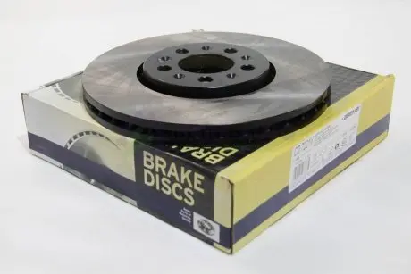 Тормозной диск перед. Golf IV/Polo/Octavia/Fabia 97- (288x25) BREMSI CD7221V