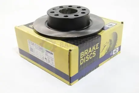 Тормозной диск зад. Caddy III/Octavia/Golf V/VI 04- (255x10) BREMSI CD7224S