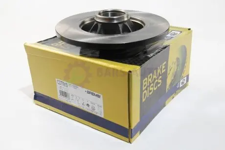Тормозной диск зад. Berlingo/Partner 08- (без подшипника) BREMSI CD7791S