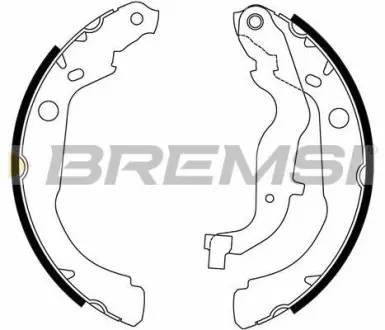 Гальмівні колодки зад. Duster/Duster 11- BREMSI GF0447