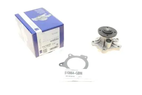 Насос воды Mini Mini 1.4d 03-06/Toyota Corolla 1.4D-4D 04-08/13-18/Auris 1.4D-4D 13-18 (R/B) (6 лоп) BUGATTI PA10029