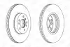 Диск тормозной передний (кртано 2) BMW X3 (E83), X5 (E53) CHAMPION 562134CH1 (фото 1)