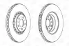 Диск тормозной передний (кртано 2) Volvo XC90 I CHAMPION 562217CH1 (фото 1)
