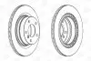 Диск тормозной задний (кратно 2шт.) BMW 1 (06-12), 1 (11-19), 3 (11-18) CHAMPION 562316CH (фото 1)
