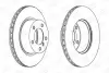 Диск тормозной передний (кртано 2) BMW 1 (E81,E87), 3 (E90) CHAMPION 562317CH (фото 1)