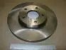 Диск тормозной передний (кратно 2шт.) FORD FOCUS C-MAX (DM2) 03-07, FOCUS II (DA_, HCP, DP) 04-13 CHAMPION 562364CH (фото 1)