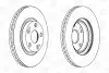 Диск тормозной передний (кратно 2шт.) Toyota Auris (06-12), Avensis (03-08), Corolla (03-09) CHAMPION 562430CH (фото 1)