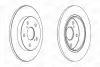 Диск тормозной задний (кратно 2) Toyota Auris (E15,E18), Corolla (E15,E18) (5625 CHAMPION 562599CH (фото 1)