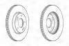 Диск тормозной передний (кртано 2) Hyundai Elantra (V,VI), i30 (11-)/ Kia Ceed (CHAMPION 562986CH (фото 1)