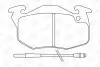 Колодки гальмівні дискові передні RENAULT Clio, Clio II, Espace I, Espace II, Express, Extra, Fuego, Rapid CHAMPION 571332CH (фото 1)