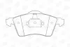 Колодки тормозные дисковые передние VW Caravelle, transporter T4 CHAMPION 571934CH (фото 1)