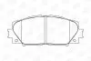 Колодки тормозные дисковые передние TOYOTA ALLION II (_T26_) 07-, PREMIO (_T26_) 07- CHAMPION 572578CH (фото 1)