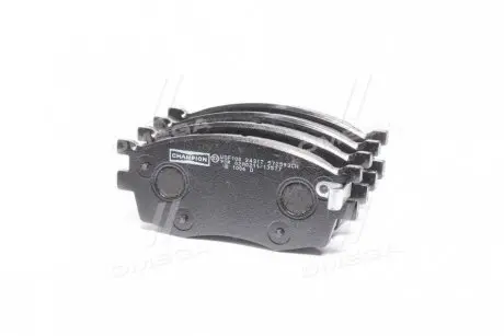 Колодки тормозные дисковые передние Hyundai Accent/Kia Rio II CHAMPION 572593CH