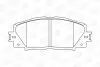 Колодки тормозные дисковые передние LEXUS CT (ZWA10_) 10-|TOYOTA PRIUS (_W3_) 08- CHAMPION 572631CH (фото 1)