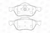 Колодки тормозные дисковые передние Renault Laguna (II,III), Twingo II (CHAMPION 573016CH (фото 1)