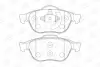 Колодки тормозные дисковые передние Renault Laguna II CHAMPION 573017CH (фото 1)