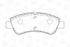 Колодки тормозные дисковые Citroen Berlingo (96-11)/ Opel Crossland X (17-) (573 CHAMPION 573030CH (фото 1)