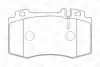 Колодки тормозные дисковые передние MB C-Class (W203), E-Class (W211) CHAMPION 573092CH (фото 1)