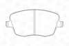 Колодки тормозные дисковые передние Skoda Fabia (I,II)/ VW Polo IV CH CHAMPION 573101CH (фото 1)