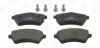 Колодки тормозные дисковые передние Nissan Navara (15-)/ Land Rover Freelander I CHAMPION 573102CH (фото 2)