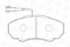 Колодки тормозные дисковые передние Citroen Jumper I/ Fiat Ducato (94-, 06-) (57 CHAMPION 573113CH (фото 1)