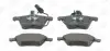 Колодки тормозные дисковые передние (с датчиками) Audi A6 (C5) CHAMPI CHAMPION 573145CH (фото 1)