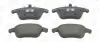 Колодки тормозные дисковые передние Citroen C4 Picasso (07-13), C4 II/ Peugeot 5 CHAMPION 573193CH (фото 2)