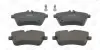 Колодки тормозные дисковые передние MB A-Class (W169), B-Class (W245) CHAMPION 573230CH (фото 2)