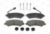 Колодки тормозные дисковые передние (с болтами и датчиками) Citroen Jumper II/ F CHAMPION 573261CH (фото 2)