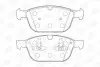 Колодки тормозные дисковые передние Volvo XC60 (08-) CHAMPION 573293CH (фото 1)