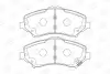 Колодки гальмівні дискові передні Dodge Journey (08-)/ Jeep Compass (06-) CHAMPION 573298CH (фото 1)